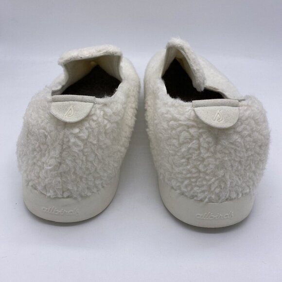 Allbirds Merino Wool Lounger Fluffs Men\'s 13 White Sherpa Slip On Loafer Sneaker main image 4